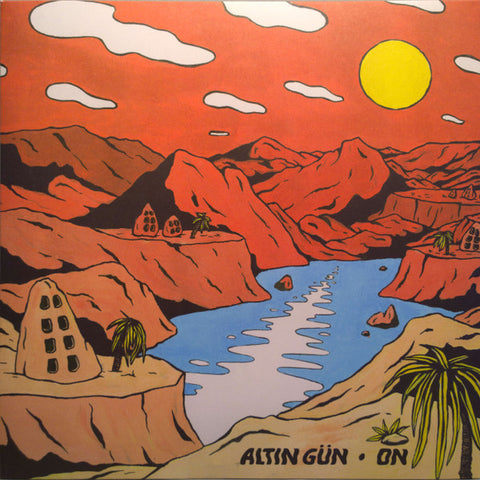 Altin Gun - On (2014 - USA - Turquoise + White Swirl Vinyl - VG+) - USED vinyl