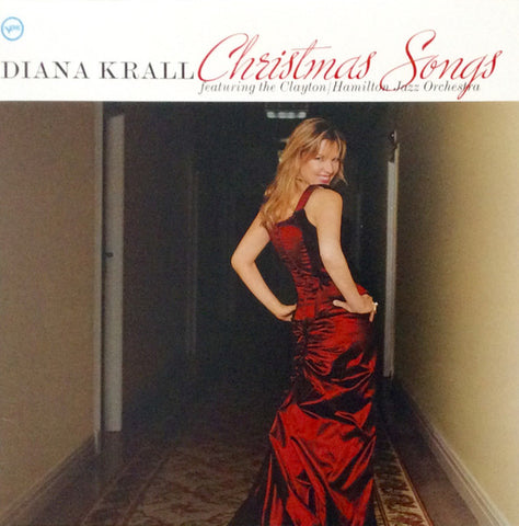Diana Krall Featuring The Clayton/Hamilton Jazz Orchestra – Christmas Songs (2016 - USA - Green Vinyl - VG+) - USED vinyl