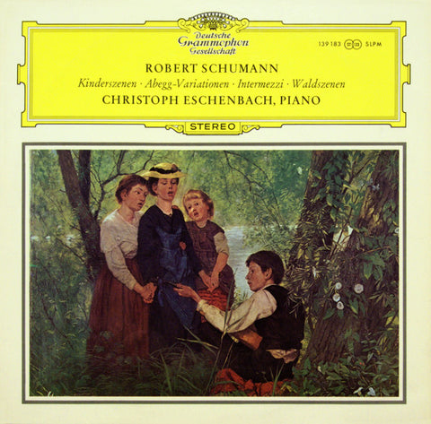 Robert Schumann - Christoph Eschenbach – Kinderszenen - Abegg Variationen - Intermezzi - Waldszenen (1966 - Germany - Near Mint) - USED vinyl