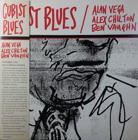 Alan Vega · Alex Chilton · Ben Vaughn ‎– Cubist Blues - new vinyl