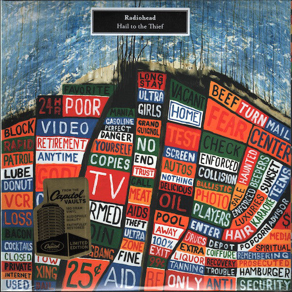 Radiohead - Hail To The Thief - new vinyl – PHONOPOLIS Montreal