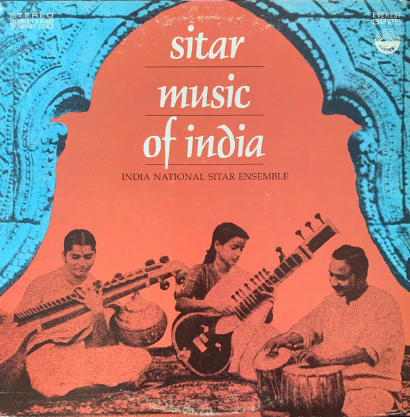 India National Sitar Ensemble Sitar Music Of India USED vinyl