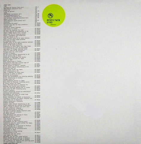 Aphex Twin ‎– Syro - new vinyl