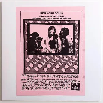 New York Dolls - Welcome Jerry Nolan Live 1972 - new vinyl
