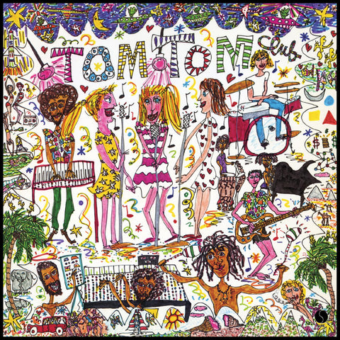 Tom Tom Club - Tom Tom Club (45th Anniversary Clear w/ Pink White & Green Splatter Vinyl) - new vinyl