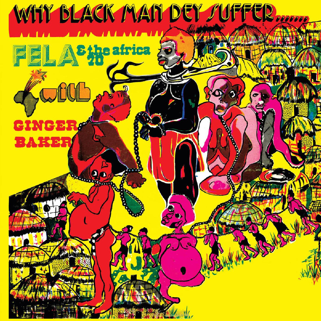 Fela Kuti - Why Black Man They Suffer (Transparent Yellow Vinyl) - new vinyl