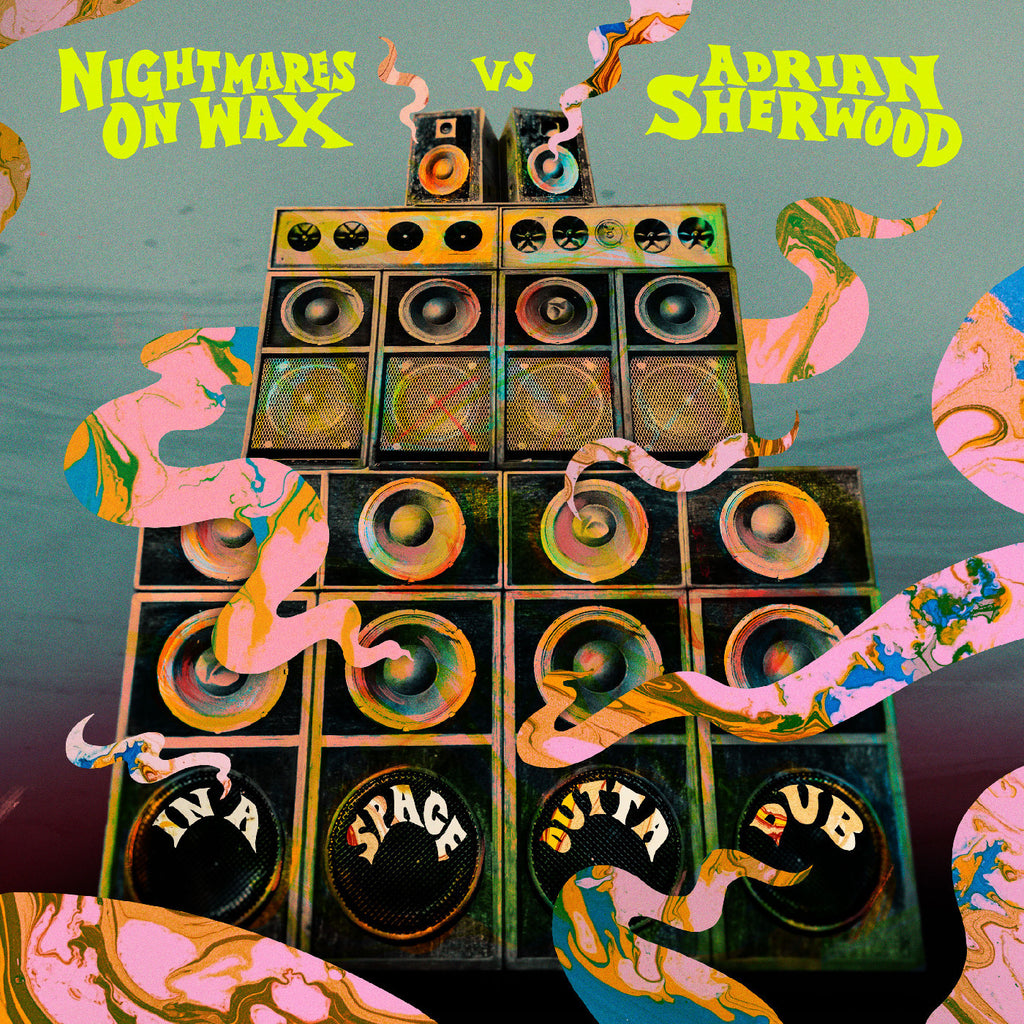 Nightmares on Wax vs Adrian Sherwood / In A Space Outta Dub (Light Pink Vinyl) - new vinyl