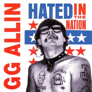 GG Allin - Hated In The Nation (2004 - USA - Near Miny) - USED vinyl