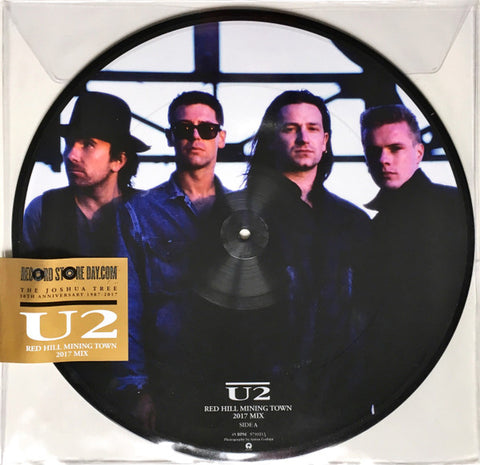 U2 – Red Hill Mining Town (2017 Mix) (RSD 2017 - UK + USA + EUROPE - LTD Picture Disc - VG+) - USED vinyl