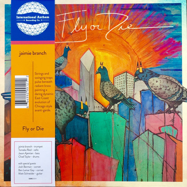 Jaimie Branch – Fly Or Die (2017 - USA - VG+) - USED vinyl