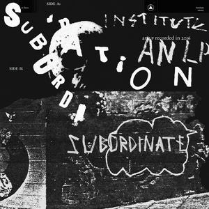 Institute – Subordination (2017 - USA - VG) - USED vinyl