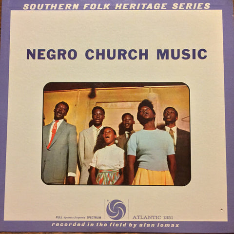 Various - Negro Church Music (1960 - USA - Mono - VG+) - USED vinyl