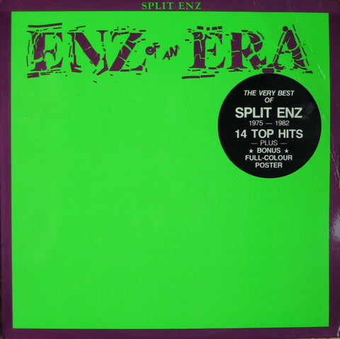 Split Enz - Enz Of An Era (1982 - New Zealand - VG-) - USED vinyl
