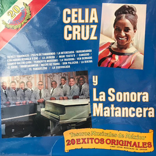 Celia Cruz y La Sonora Matancera – Tesoros Musicales (1989 - USA - M) - USED vinyl