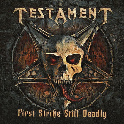 Testament – First Strike Still Deadly (2018 - USA - Green Swamp LP + 7" - Near Mint) - USED vinyl