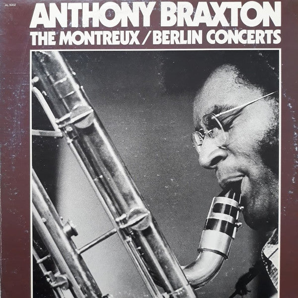 Anthony Braxton – The Montreux / Berlin Concerts (1977 - Canada - 2LP - VG) - USED vinyl