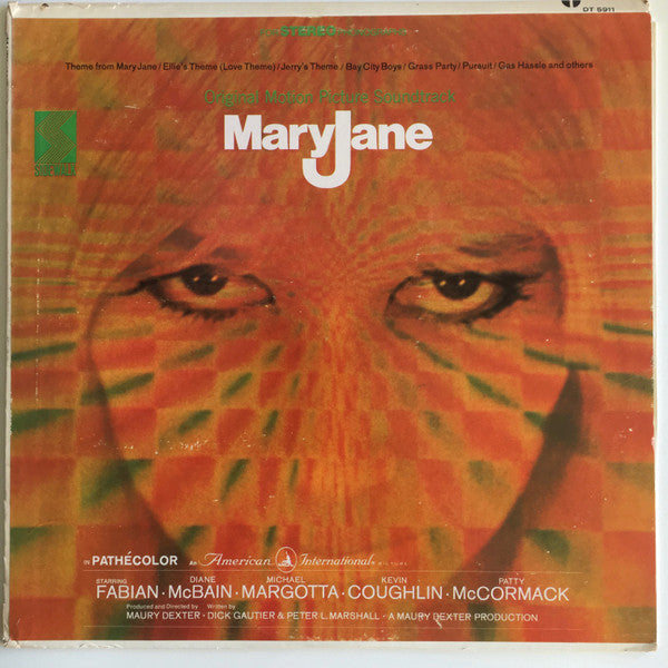 Various – Mary Jane (Original Motion Picture Soundtrack) (1967 - Canada - Mint) - new vinyl