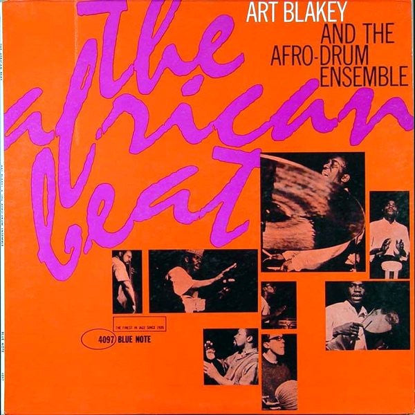 Art Blakey & The Afro-Drum Ensemble – The African Beat (1962 - USA - Mono - G+) - USED vinyl