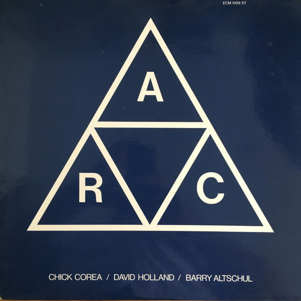 Chick Corea, David Holland, Barry Altschul – A.R.C. (1971 - GER - Very Good +) - USED vinyl