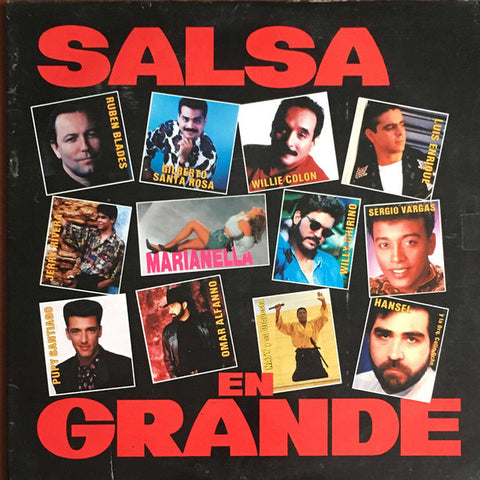 Various – Salsa En Grande (1992 - VEN - VG+) - USED vinyl