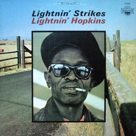 Lightnin' Hopkins – Lightnin' Strikes (1972 - USA - VG-) - USED vinyl