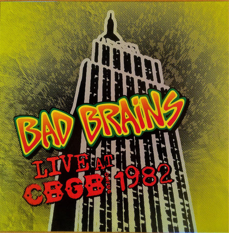 Bad Brains – Live At CBGB 1982 (2010 - USA - NM) - USED vinyl