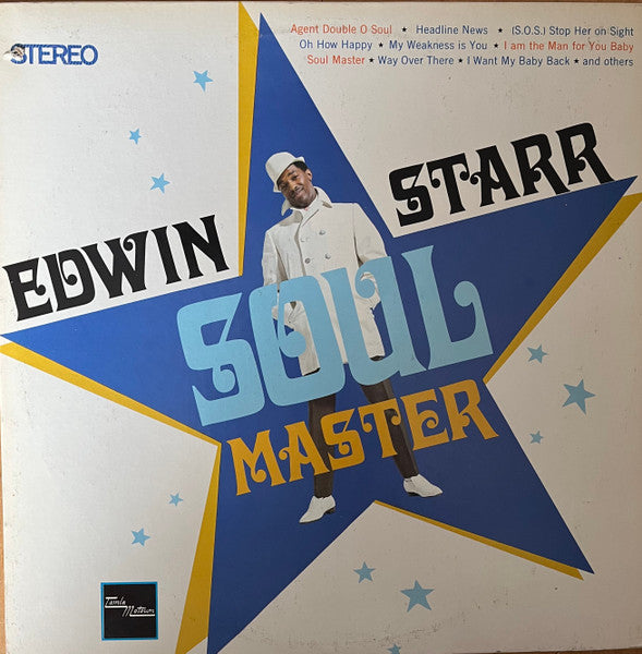 Edwin Starr – Soul Master (1968 - CAN - VG+) - USED vinyl