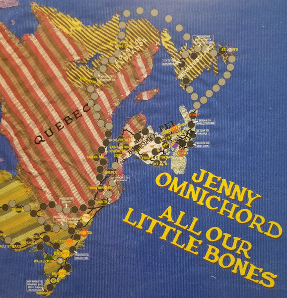 Jenny Omnichord – All Our Little Bones (Canada - Green Translucent Vinyl - Near Mint) - USED vinyl