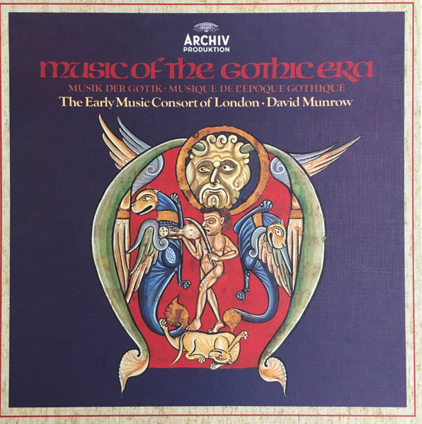 The Early Music Consort Of London / David Munrow – Music Of The Gothic Era (1976 - GER - VG+) - USED vinyl