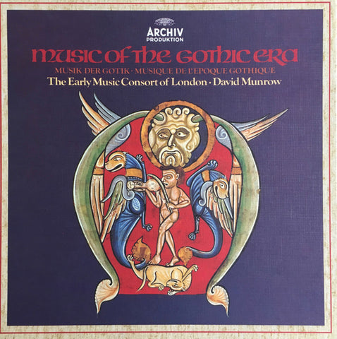 The Early Music Consort Of London / David Munrow – Music Of The Gothic Era (1976 - GER - VG+) - USED vinyl