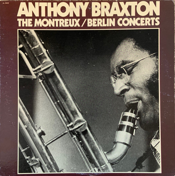 Anthony Braxton – The Montreux / Berlin Concerts (1977 - Canada - VG+) - USED vinyl