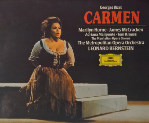 Georges Bizet - Leonard Bernstein/ The Metropolitan Opera Orchestra – Carmen (1973 - Germany - Near Mint) - USED vinyl