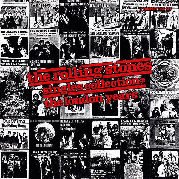 The Rolling Stones – Singles Collection - The London Years (1989 - CAN - 4LP Boxset - VG+) - USED vinyl