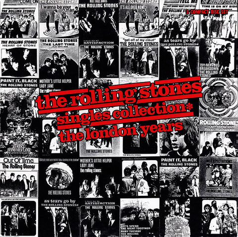 The Rolling Stones – Singles Collection - The London Years (1989 - CAN - 4LP Boxset - VG+) - USED vinyl