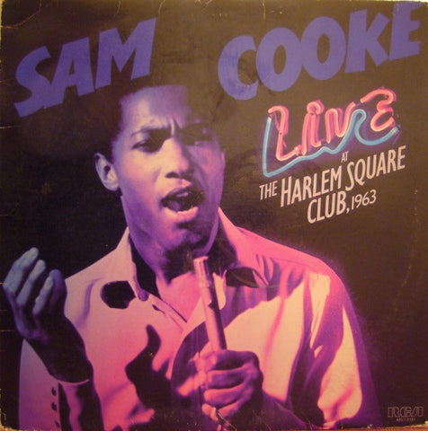 Sam Cooke - Live At The Harlem Square Club, 1963 (1985 - USA - VG+) - USED vinyl