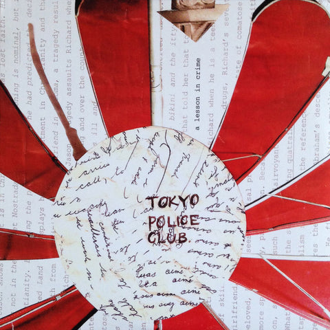 Tokyo Police Club - A Lesson In Crime (2006 - Canada - VG) - USED vinyl