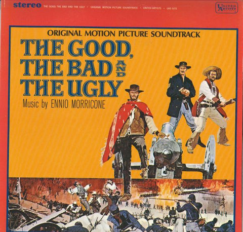 Ennio Morricone – The Good, The Bad And The Ugly - Original Motion Picture Soundtrack (1967 - CAN - MINT) - USED vinyl