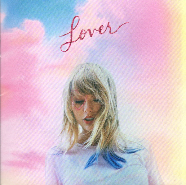 Taylor Swift – Lover (2019 - Europe - Baby Pink & Light Blue Vinyl - Near Mint) - USED vinyl