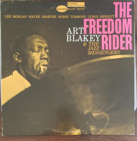 Art Blakey & The Jazz Messengers – The Freedom Rider (USA  - late 70's reissue - VG) - USED vinyl