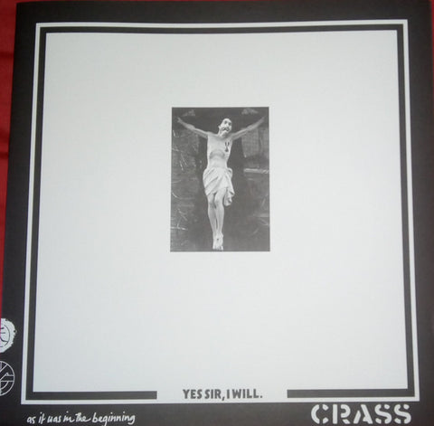 Crass – Yes Sir, I Will. (2019 - UK - NM) - USED vinyl
