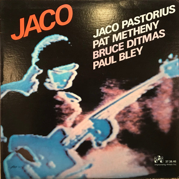 Jaco Pastorius / Pat Metheny / Bruce Ditmas / Paul Bley – Jaco (1976 - USA - VG) - USED vinyl