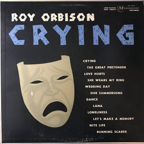 Roy Orbison – Crying (1962 - Canada - Mono - VG) - USED vinyl