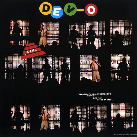 Devo – Dev-O Live (1980 - Canada - VG+) - USED vinyl