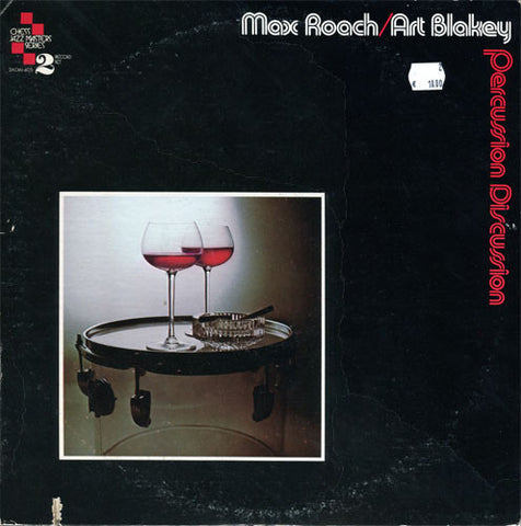 Max Roach/Art Blakey - Percussion Discussion (1976 - USA - VG+) - USED vinyl