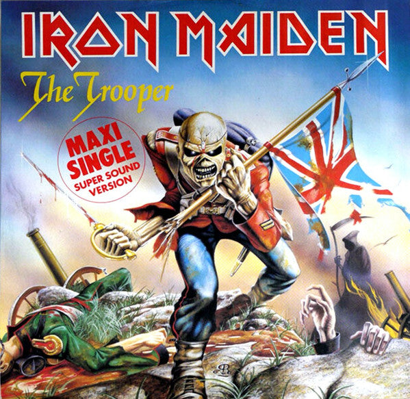 Iron Maiden – The Trooper (1983 - EUR - 12" 45RPM - VG+) - USED vinyl