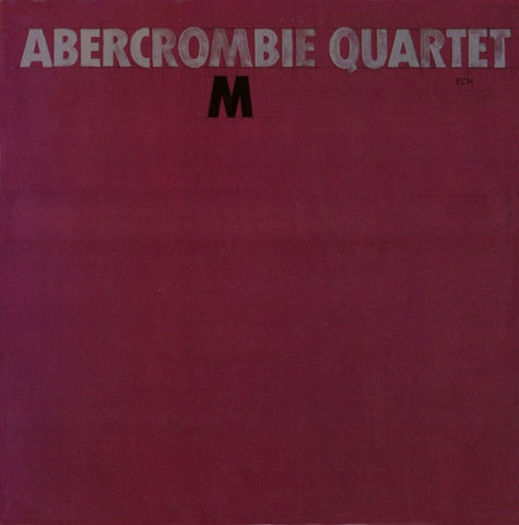 Abercrombie Quartet – M (1981 - USA - VG) - USED vinyl