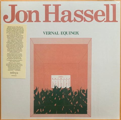 Jon Hassell – Vernal Equinox (2020 - EUR - NM) - USED vinyl