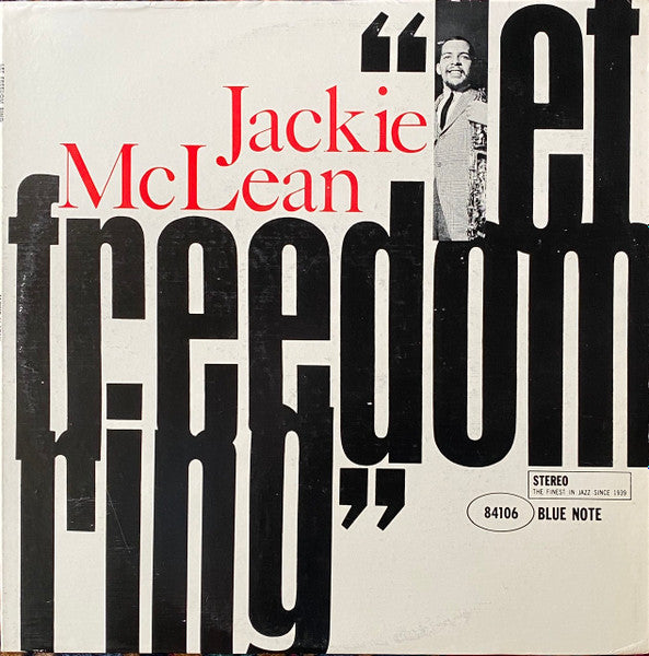 Jackie McLean – Let Freedom Ring (1977 - USA - VG+) - USED vinyl