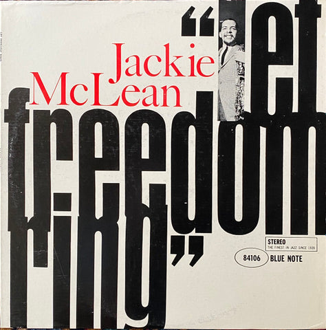 Jackie McLean – Let Freedom Ring (1977 - USA - VG+) - USED vinyl