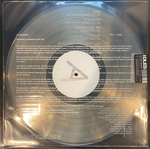 Idles – Ultra Mono (2020 - EUR - VG+) - USED vinyl